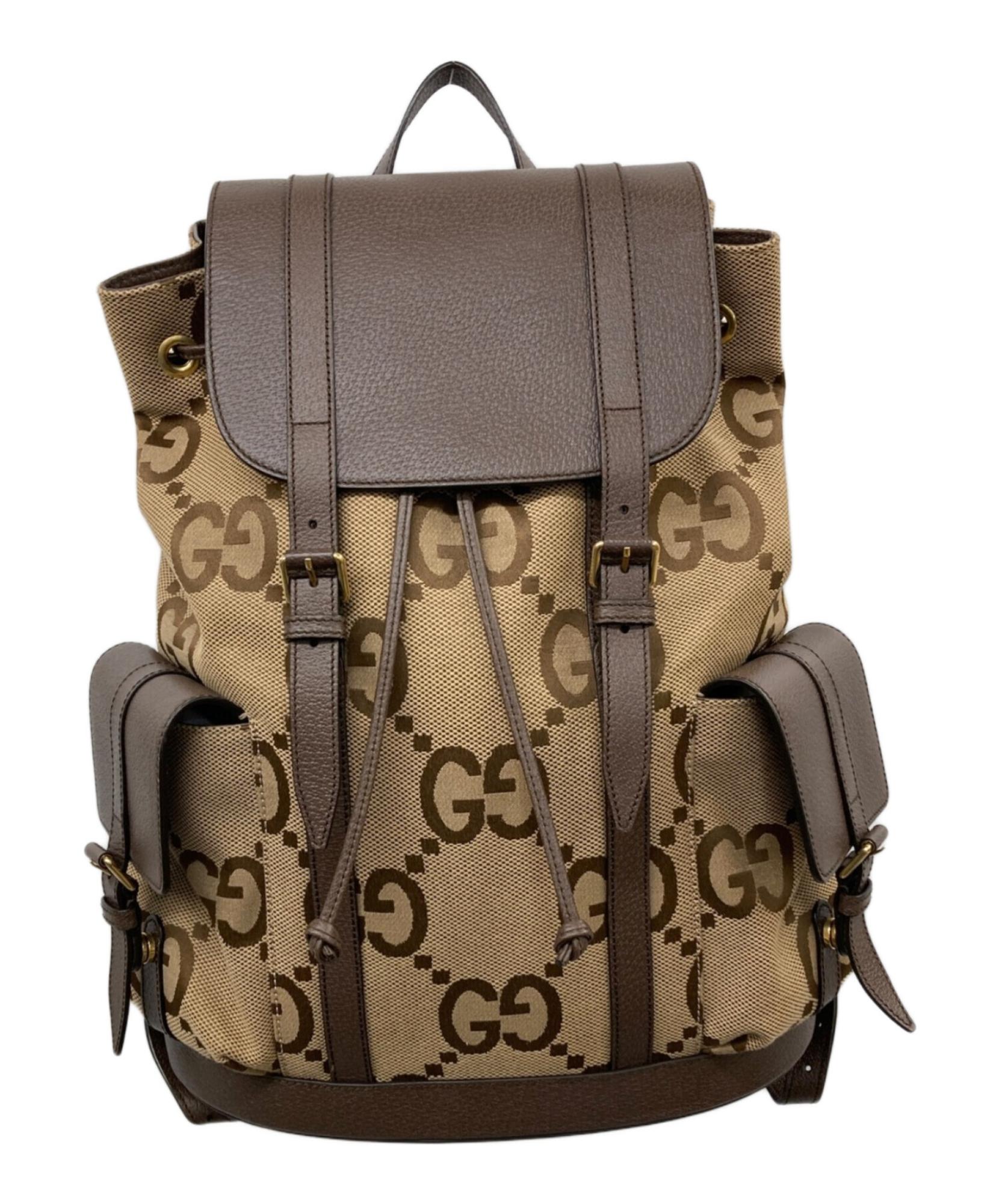 GUCCI / グッチ】GGジャンボキャンバスリュック | 洗練された現代の
