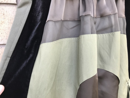 ASYM CARGO MAXI SKIRTのレディース