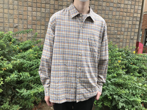 washable light wool shirtsのメンズ