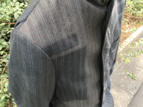 コムデギャルソン ジュンヤワタナベの再構築ミリタリーテーラードジャケット