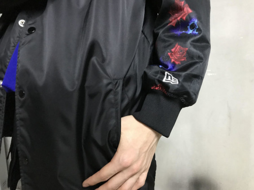 コーチジャケットのメンズ