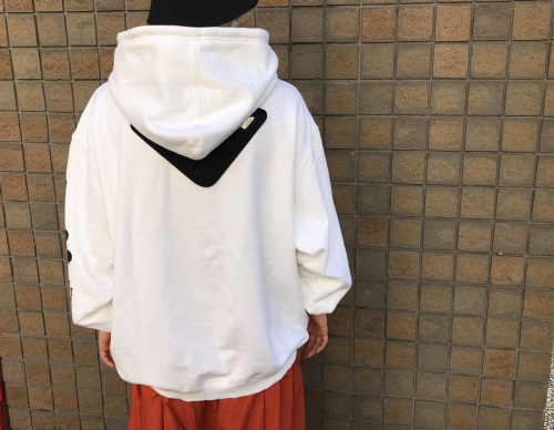 プラダのコットンフリースフーディー