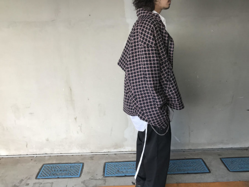 オリジナルジャガードショートモッズブルゾンの中目黒祐天寺エリア