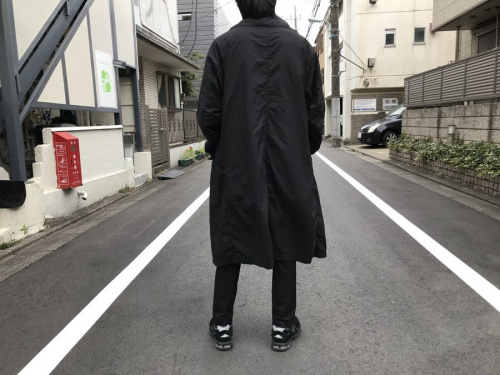 テアトラのDEVICE COAT PACKABLE