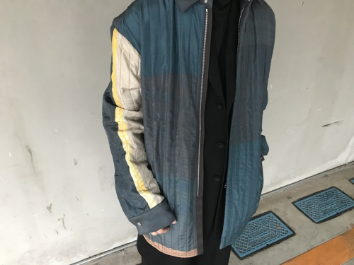 シルクキルティングジャケットのOAMQ413164