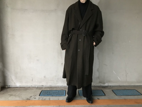 シュタインのLAY CHESTER COAT