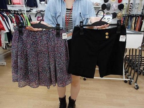 レディースファッションのスカート