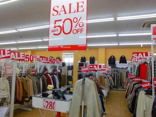 買取の激安古着