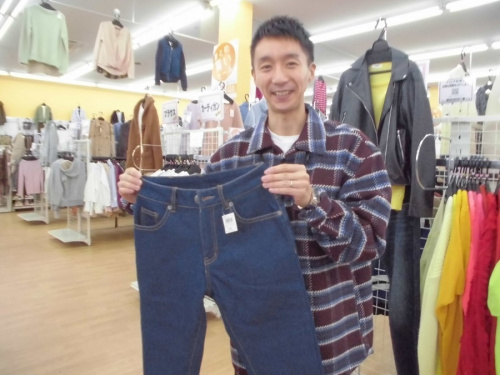 裏起毛パンツの埼玉