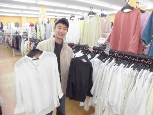 古着のリサイクルショップ