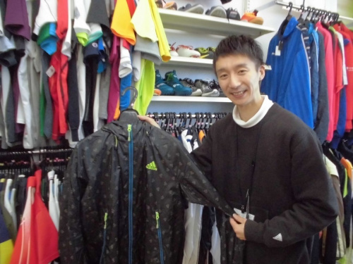 古着のリサイクルショップ