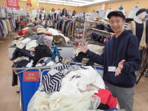 古着のリサイクショップ