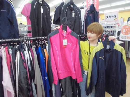 古着のリサイクルショップ