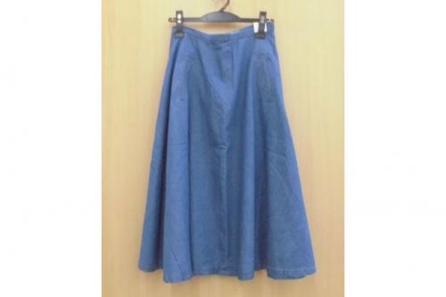 春物　スカートのロングスカート