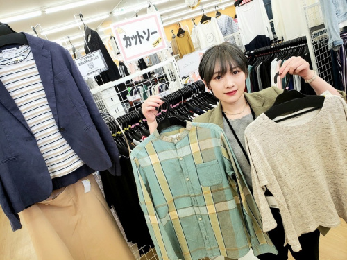 古着のリサイクルショップ