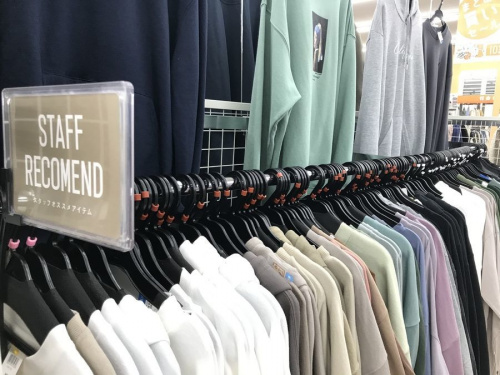 古着のリサイクルショップ