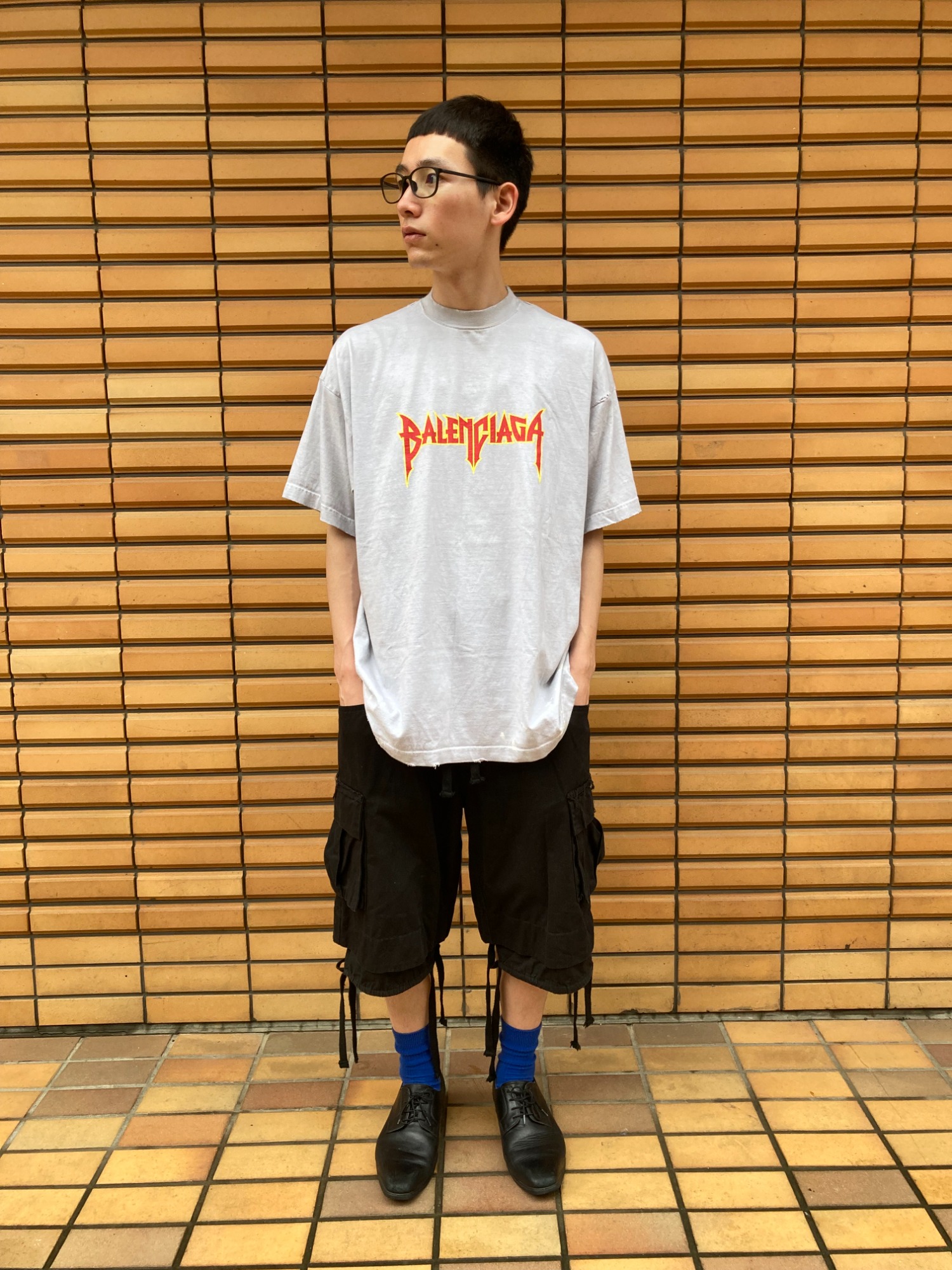 BALENCIAGA/バレンシアガ】METAL LOGO CRASHED S/S TEEを入荷