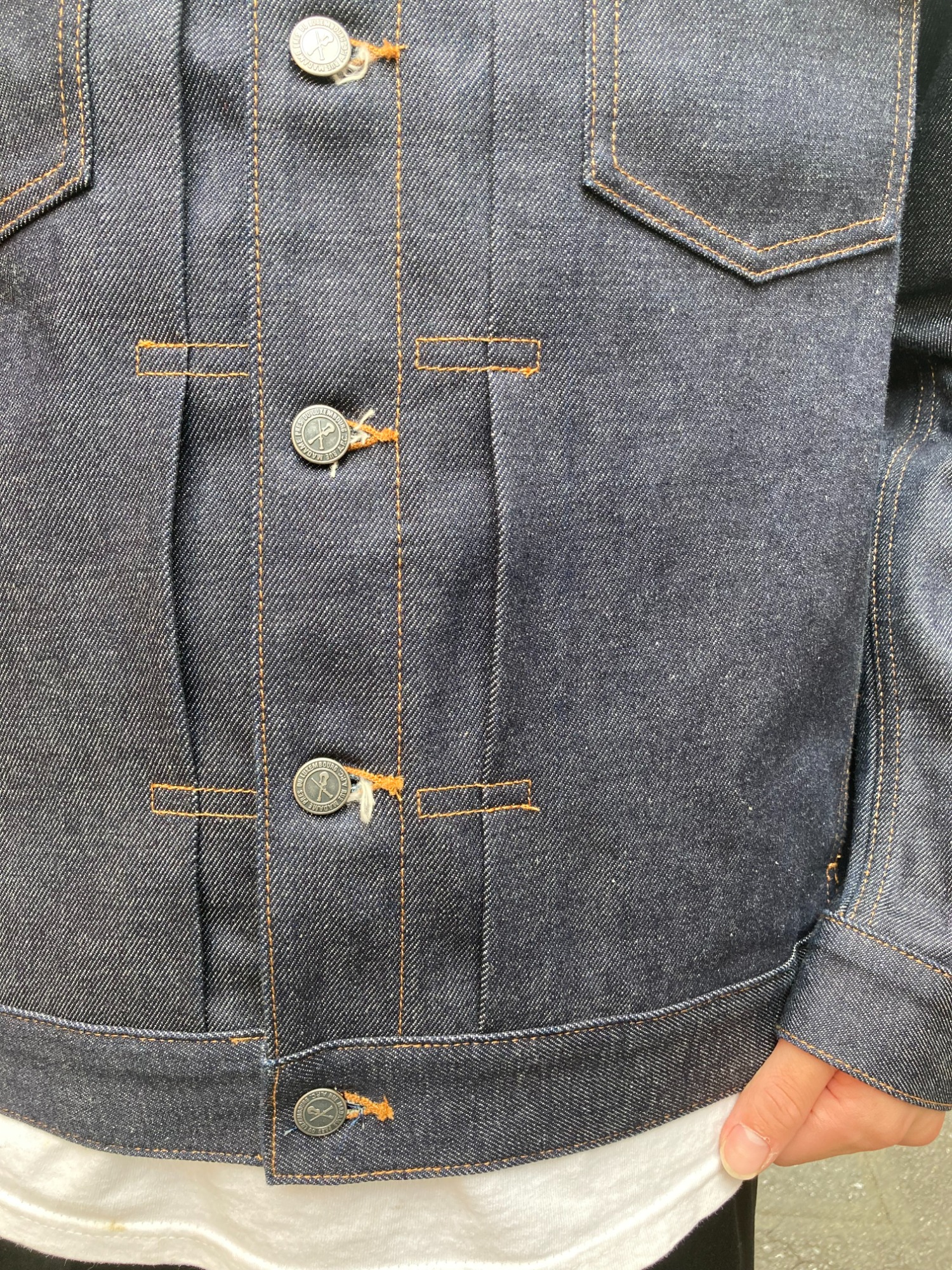 A.P.C. デニムジャケット サイズ2 アーペーセーA.P.C. デニムジャケット インディゴS (K-129678