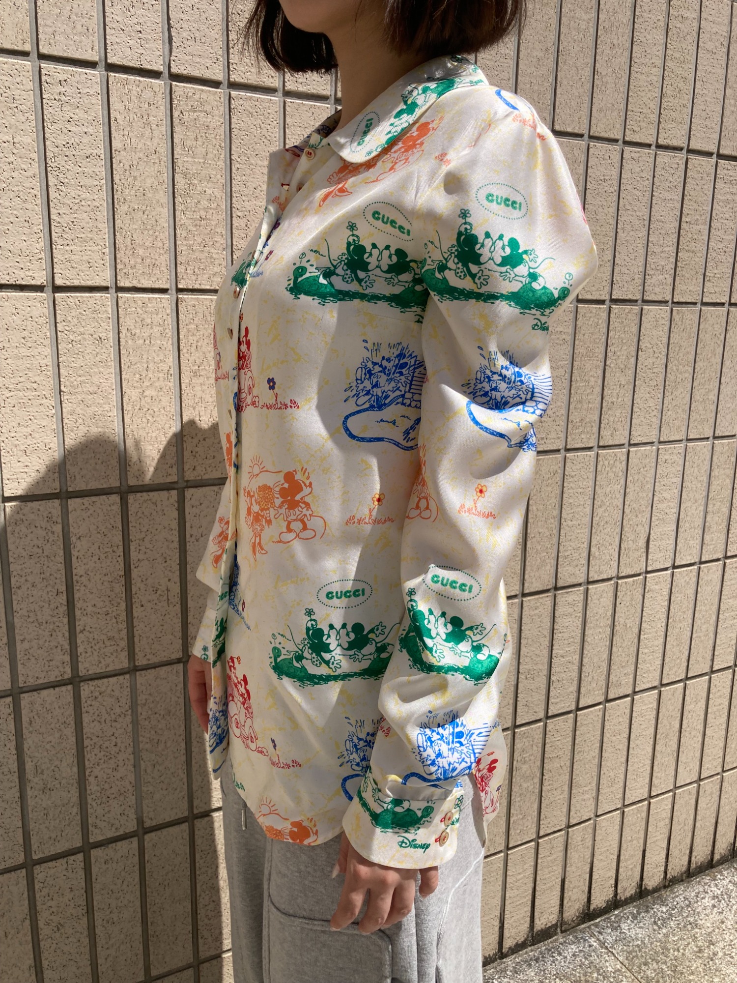 GUCCI×DISNEY/グッチ×ディズニー】ミッキー柄パジャマシャツを入荷