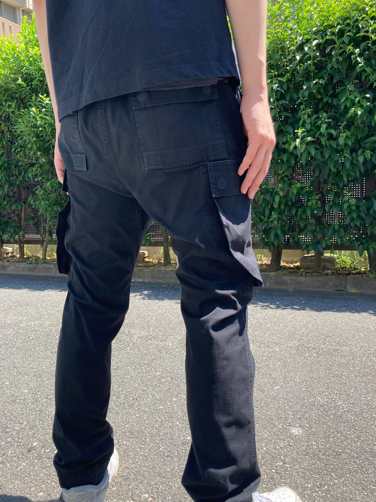 RickOwens ジョグパンツ RICK OWENS/リックオウエンス】DRAWSTRING LONG カーゴジョグ