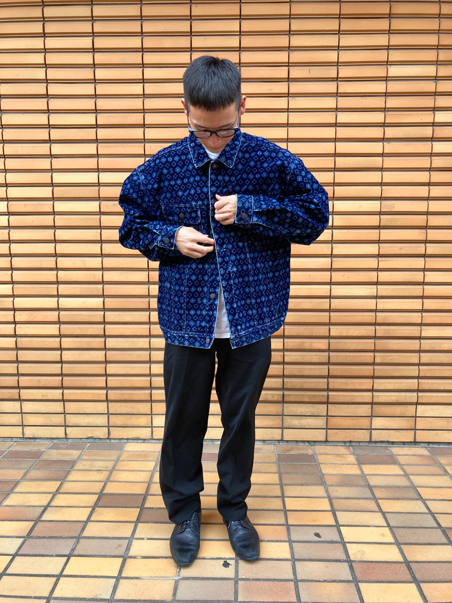 SUPREME/シュプリーム】Flocked Denim Trucker Jacketを入荷