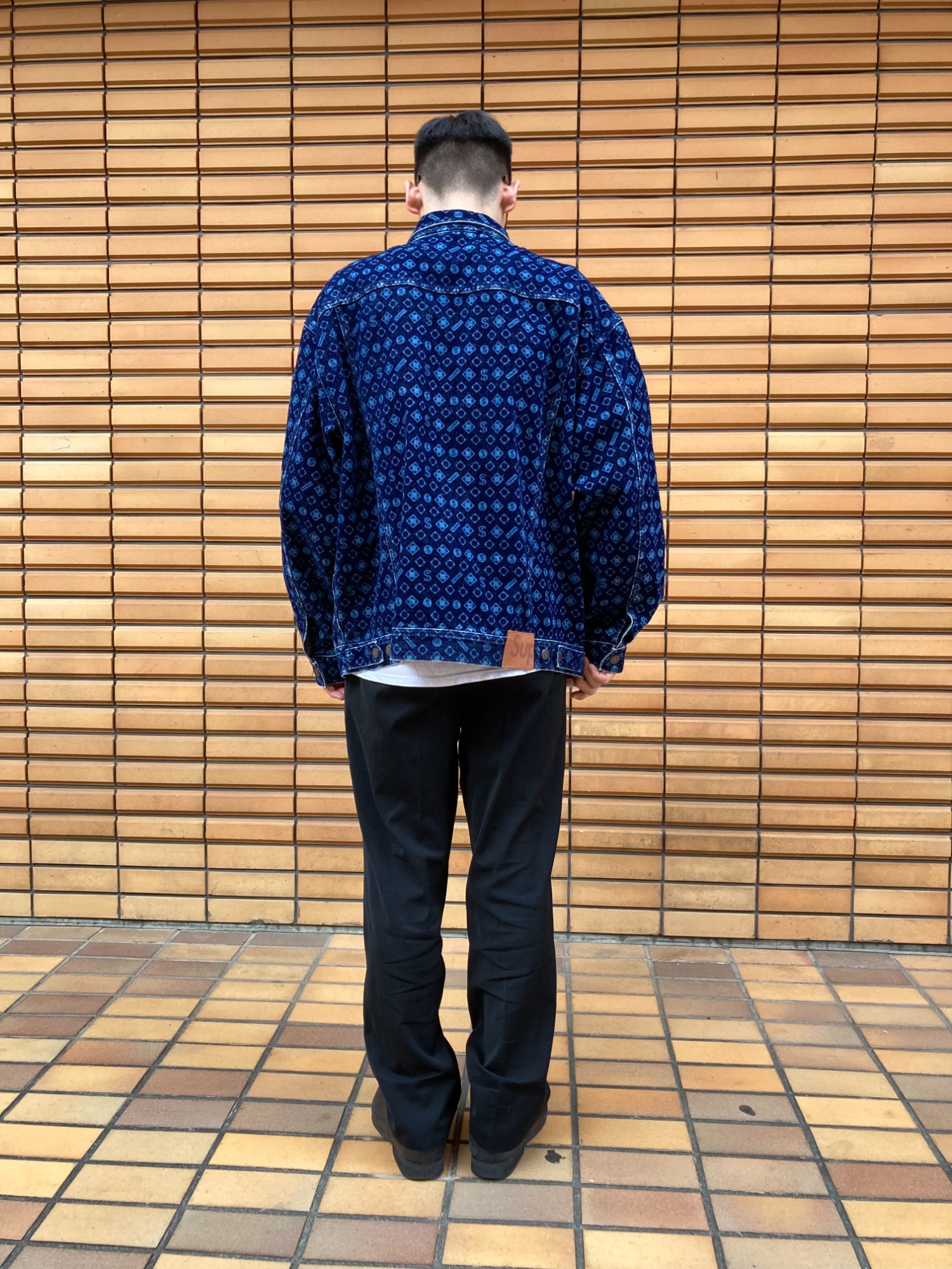 SUPREME/シュプリーム】Flocked Denim Trucker Jacketを入荷いたしまし