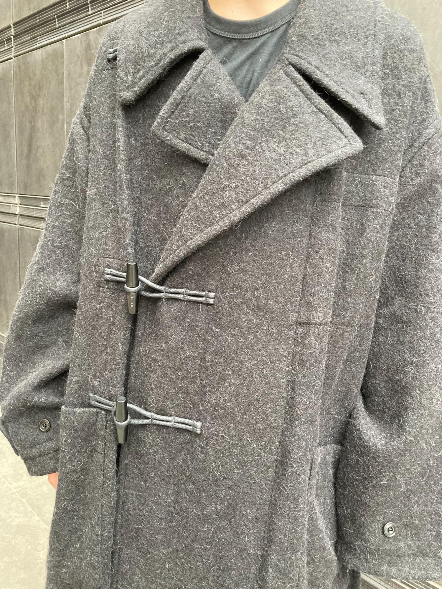 ルメール　ウールアルパカ　ダッフルコート44 LEMAIRE ルメール アルパカウール ダッフルコート CO1073 LF504