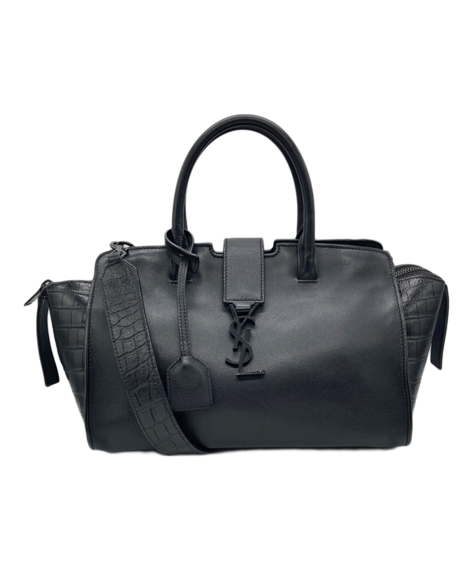SAINT LAURENT ダウンタウン ベイビー カバス Saint Laurent Paris / サンローランパリ】ベビーダウンタウンカバス