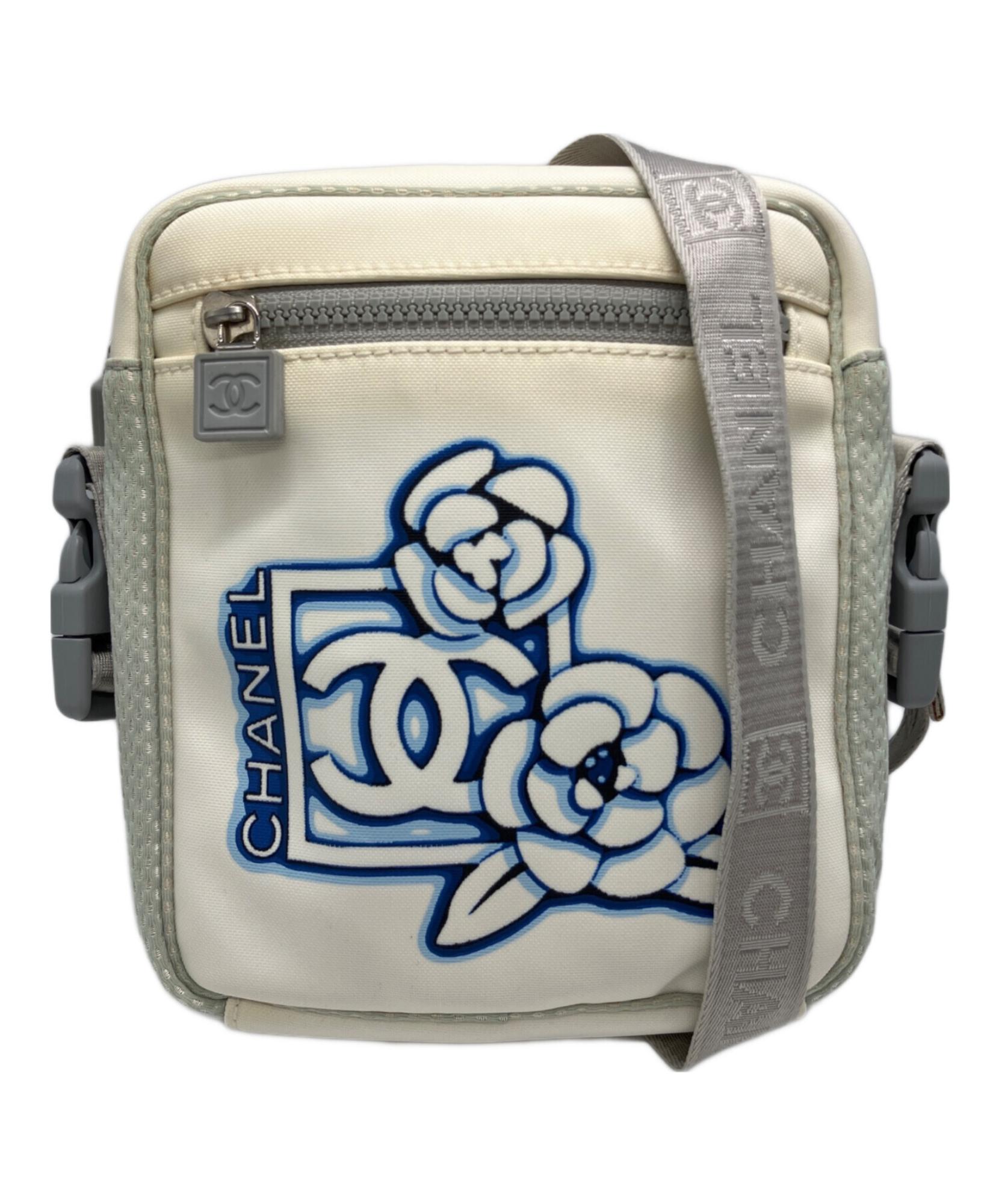CHANEL / シャネル】カメリア スポーツラインショルダーバッグ