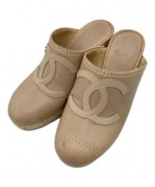 【CHANEL / シャネル】ココマークウッドソールミュール | 足元に宿るアイコニックな存在感、待望の買取入荷