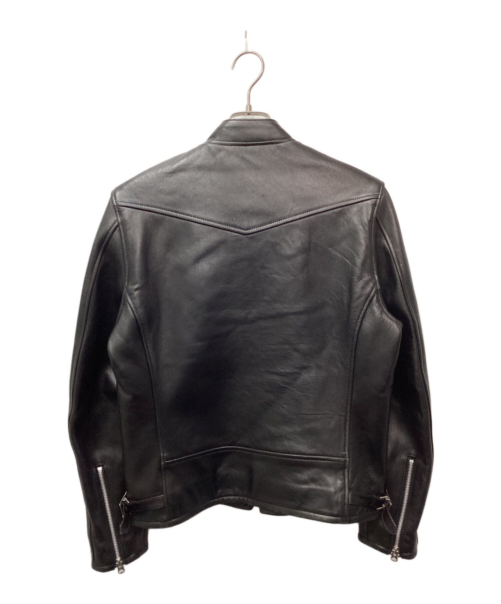 Schott/ショット】ラムレザーシングルライダース ブラックMが買取入荷