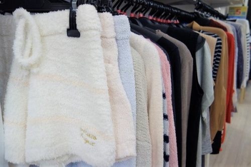 ルームウェアのモコモコ