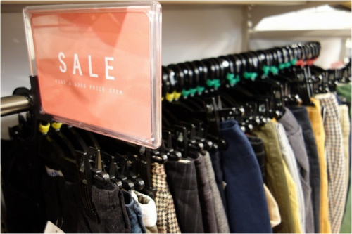 古着のセール