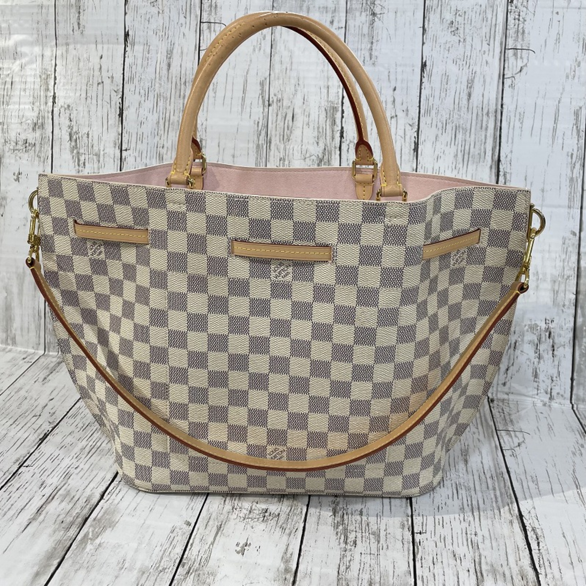 LOUIS VUITTON/ルイヴィトン】 ダミエアズール2WAYバッグ ジロラッタ 