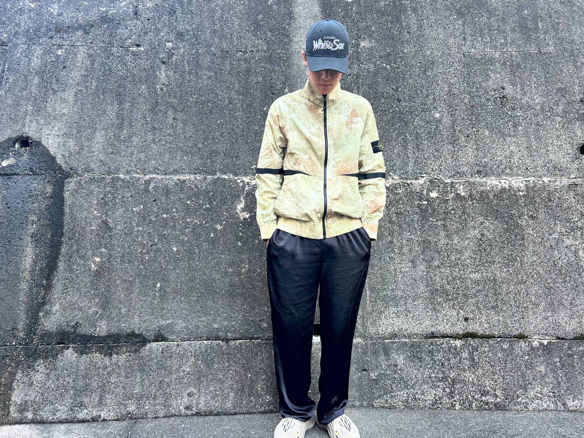⭐︎超希少　ストーンアイランド　テラジャケット　カバオール　ワッペン付き　デカポケ STONE ISLAND 24SSモデル ストーンアイランド バッジワッペン