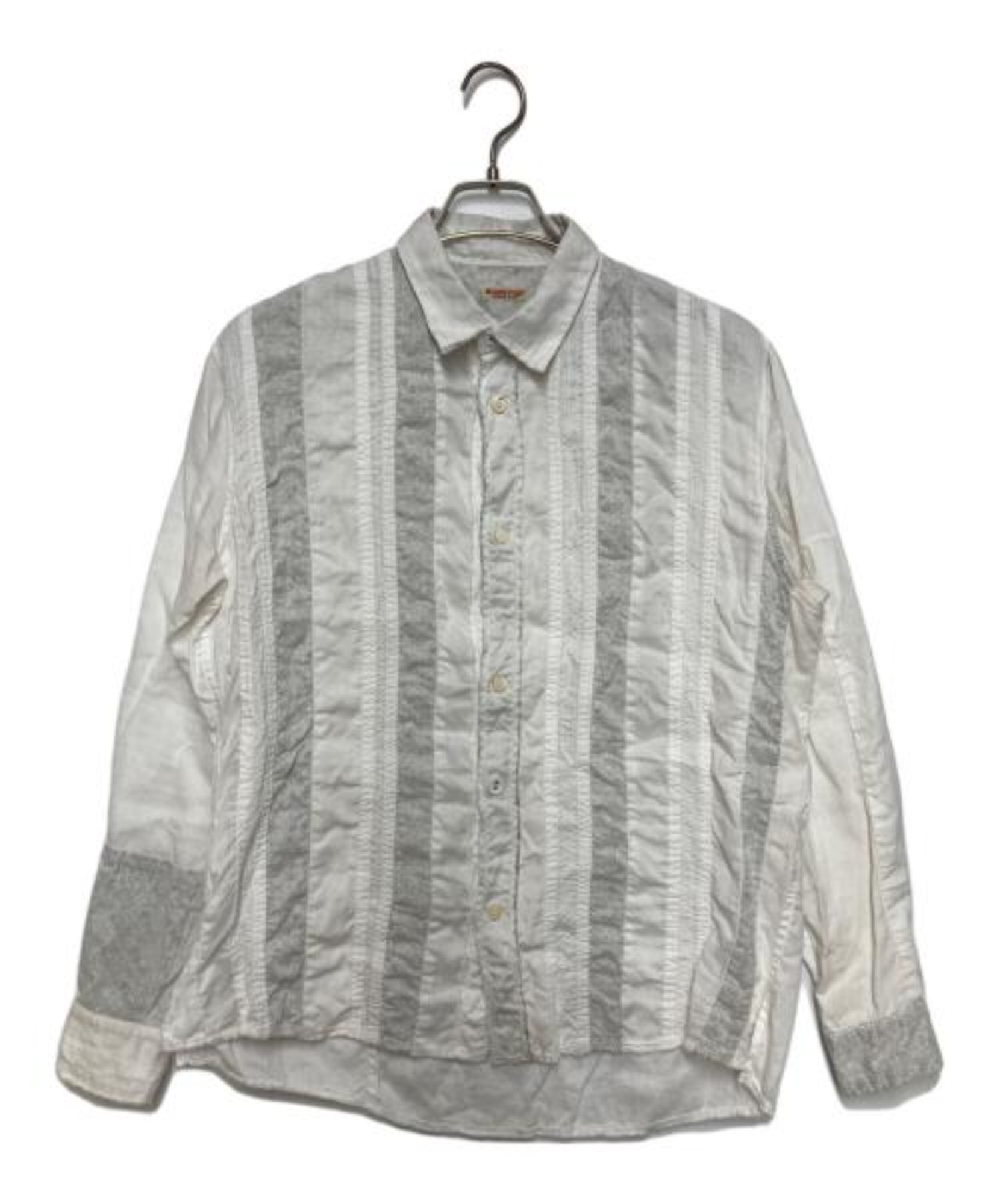 完売品♡KAPITAL パッチワークアメリカンキルト コットンリネンエースシャツ KAPITAL / キャピタル】コットンリネンパッチワークシャツが買取入荷