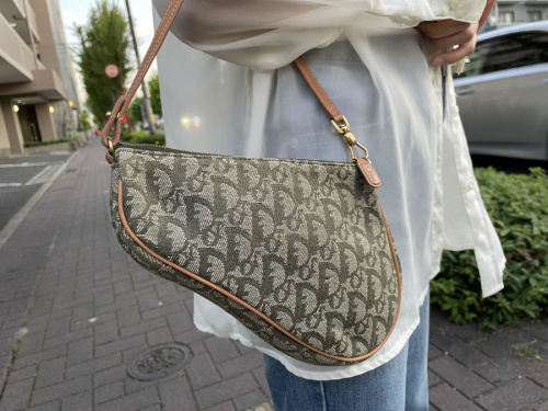 クリスチャン ディオールのハンドバッグ　サドルバッグ