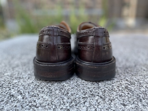 ウィングチップシューズのメンズ ドレスシューズ