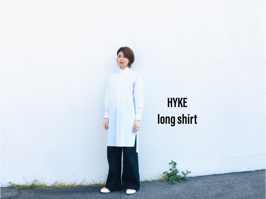 HYKE  ロングシャツ