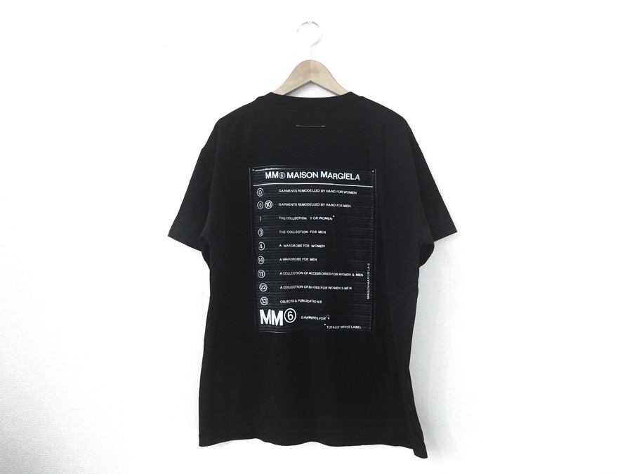 8775円 最高の MM6 エムエムシックス サークルシルエット ロゴ Tシャツ