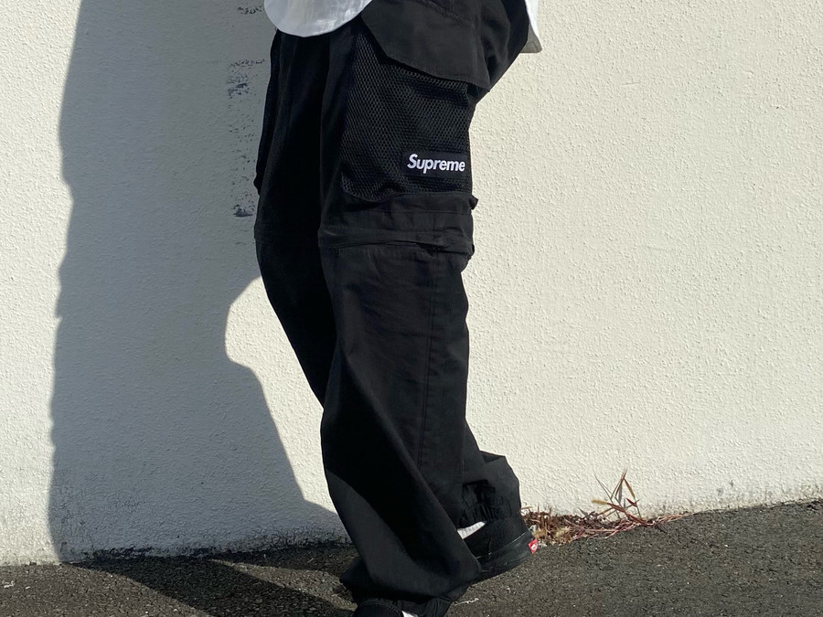 21SS』【supreme/シュプリーム】メッシュポケットベルテッドカーゴ ...