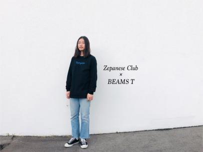 「ストリートブランドのZepanese Club×BEAMS T 」