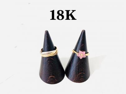 「ラグジュアリーブランドの18K 」