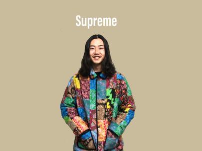 「ストリートブランドのSUPREME 」