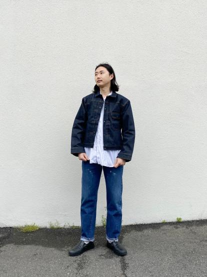 LEVI'S(リーバイス)より1stバレンシア復刻デニムジャケット・BIG E デニムパンツを使用したスタイリング