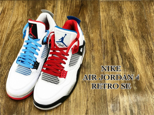 スニーカーのNIKE AIR JORDAN 4 RETRO SE