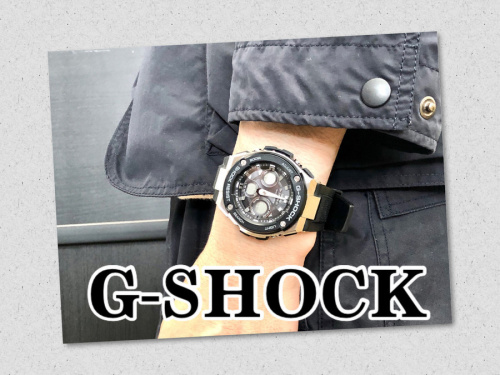 レアアイテムのCASIO G-SHOCK