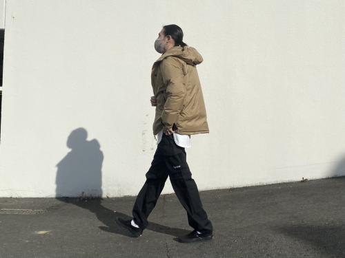 ナンガのダウンジャケット