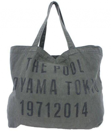 the pool aoyama mini tote bag olive